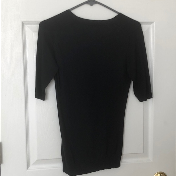 BURBERRY SILK/COTTON SWEATER SMALL - Picture 6 of 7